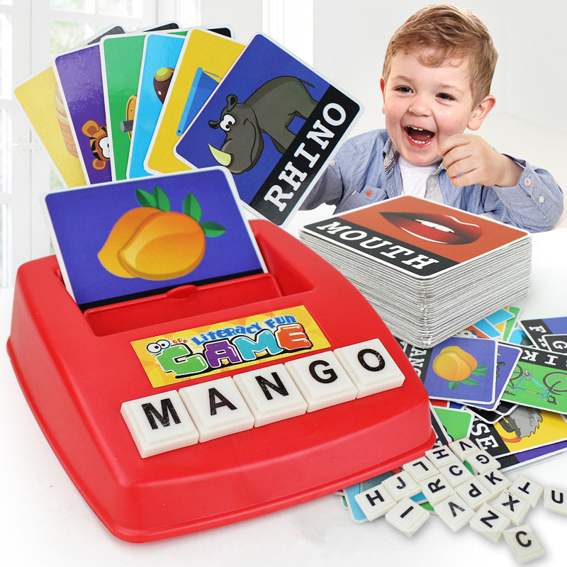 Kids Educational Games Learn English - Bebek oyuncakları İngilizce yazım alfabe mektup