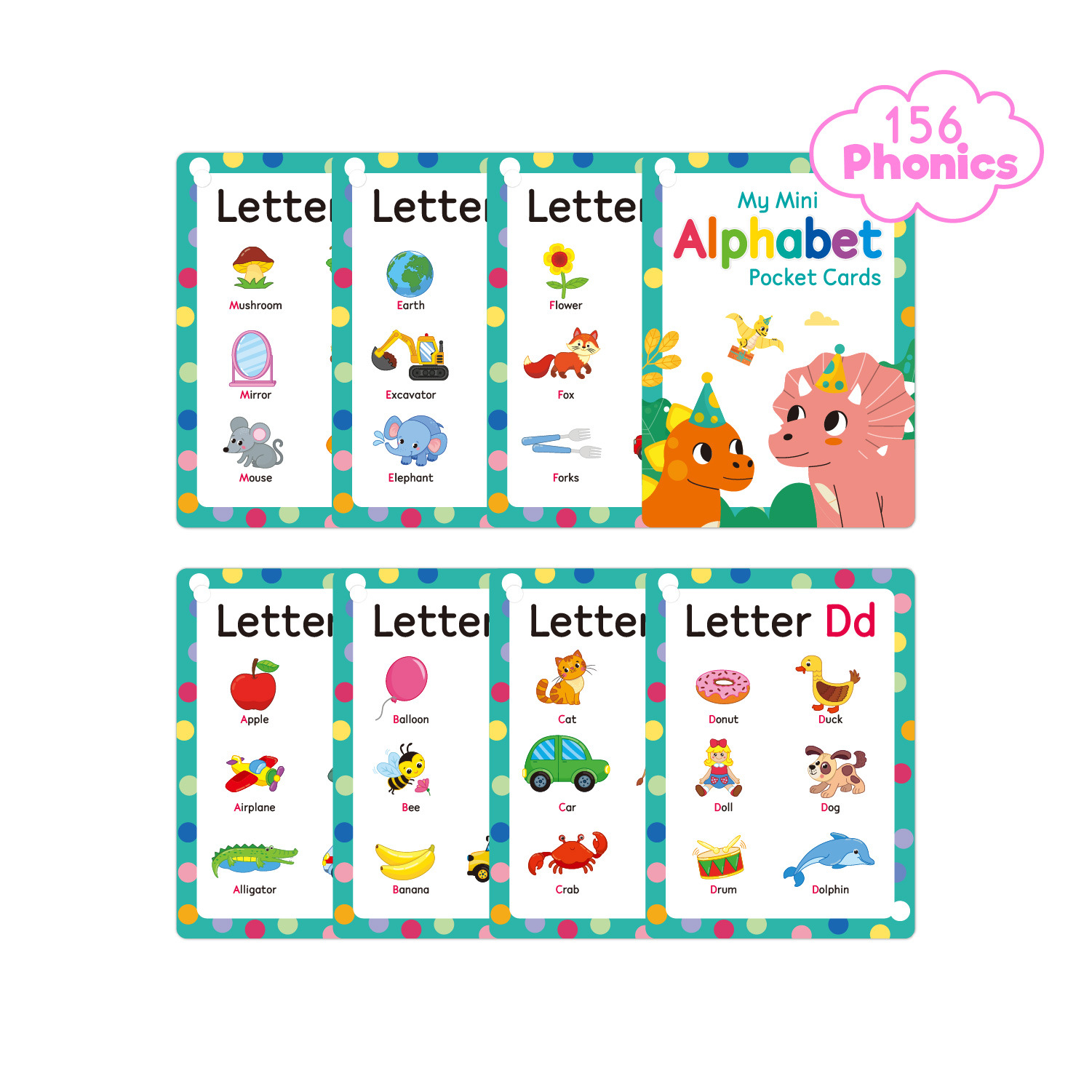 Abc Kids Early Education - Çocuklar için ABC Phonics Flash Kartlar