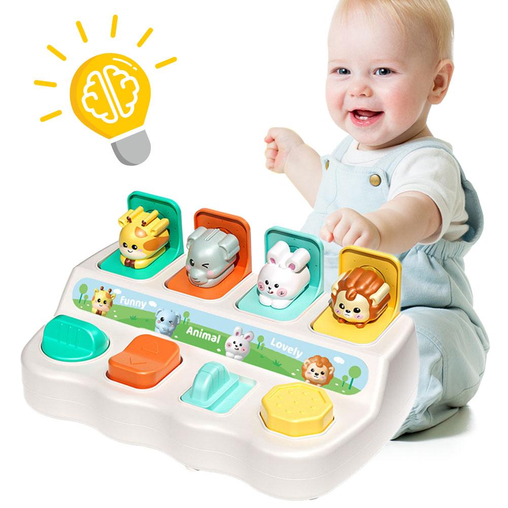 Kids Educational Box - Etkileşimli Açılır Hayvan Oyuncakları Çocuklar İçin
