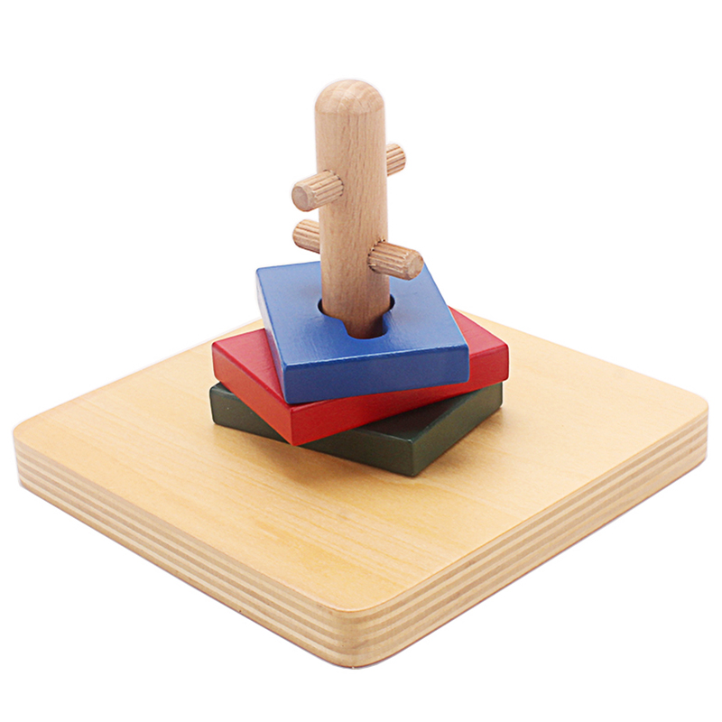 Kids Educational Box - Bebek Montessori ahşap oyuncak büküm ve
