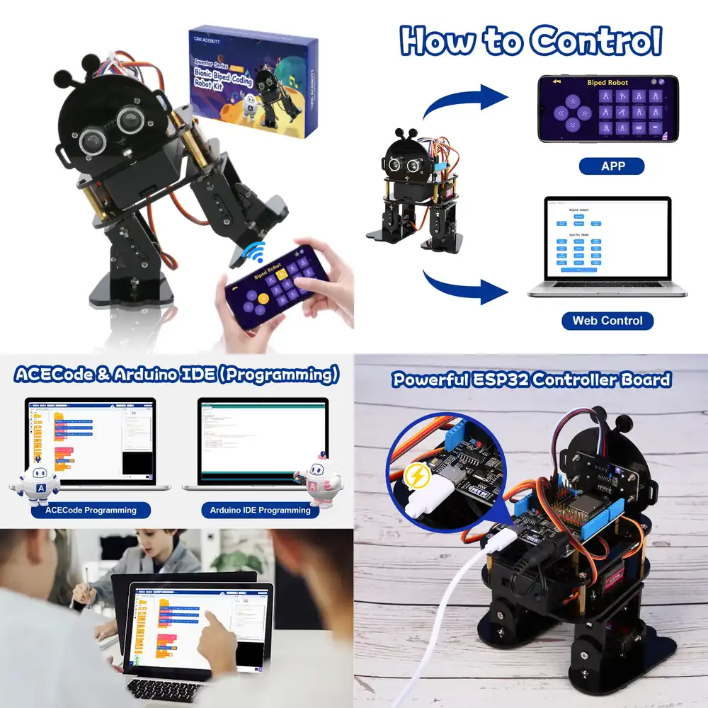 Coding Robot Toy - Akıllı Çocuklar Okul Öncesi DIY Kodlama