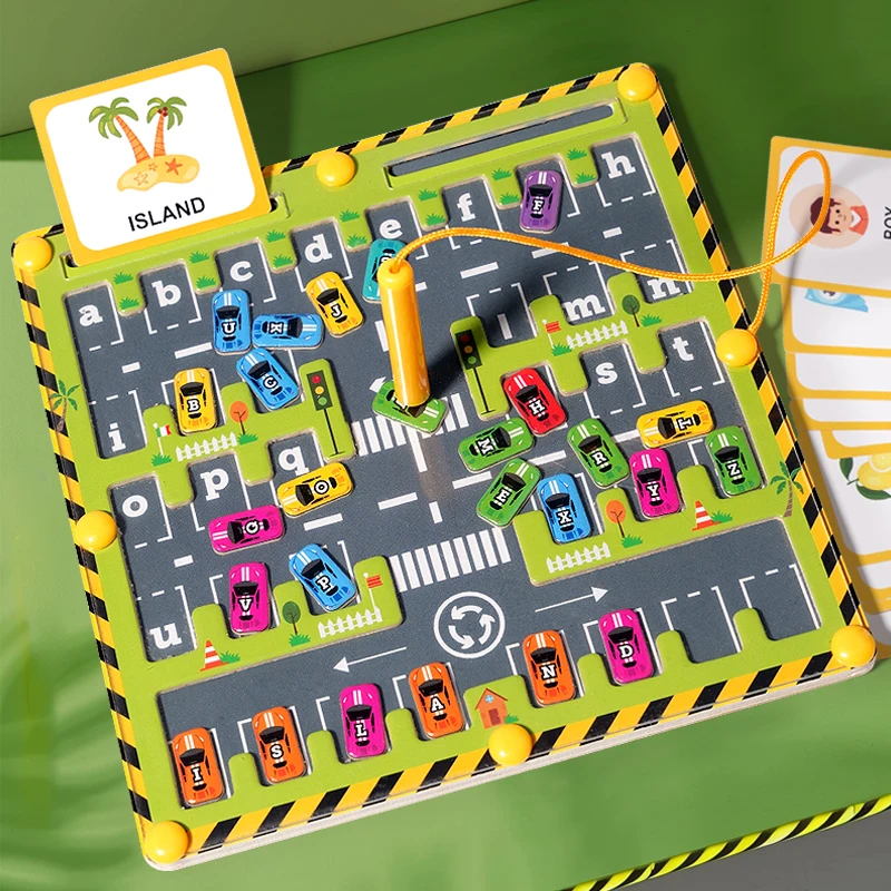 Manyetik Araba Alfabe Labirent - Abc Kids Early Education incelemesi ve fiyatı