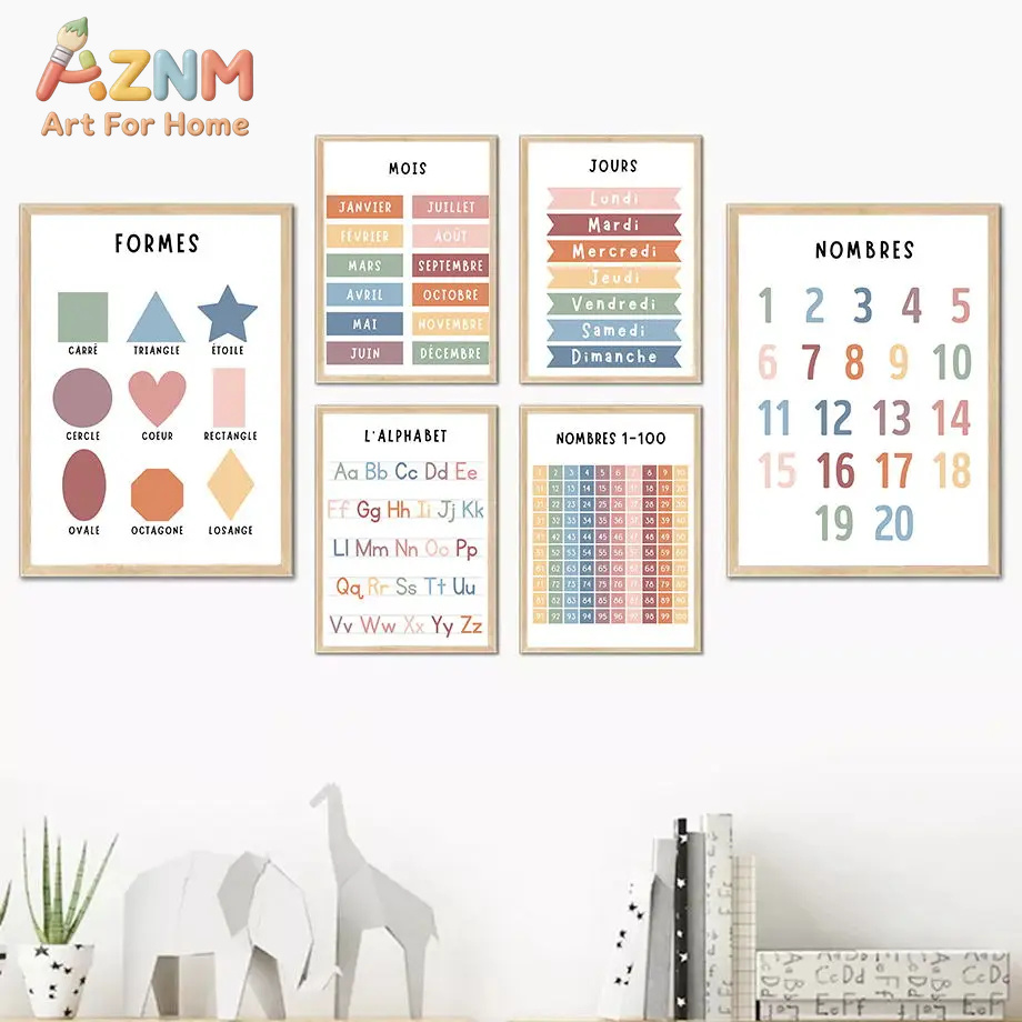 İngilizce Fransızca Sayı Alfab - Kids Education Alphabet Numbers incelemesi ve fiyatı