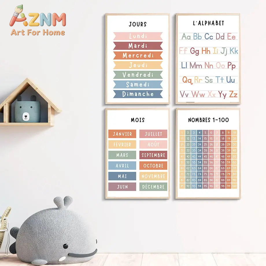 İngilizce Fransızca Sayı Alfab - Kids Education Alphabet Numbers incelemesi ve fiyatı