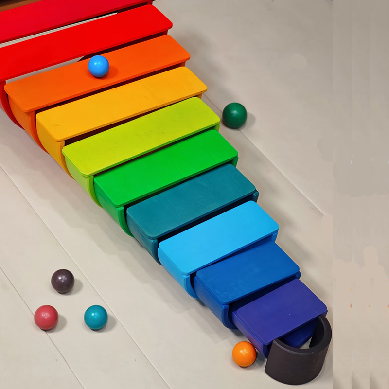 Ahşap Gökkuşağı Bloğu Renkli İ - Kids Educational Box incelemesi ve fiyatı