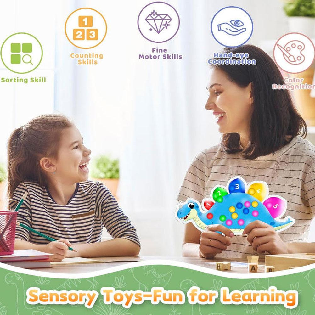Dinozor Sıralama Oyuncak Renk  - Kids Education Design incelemesi ve fiyatı