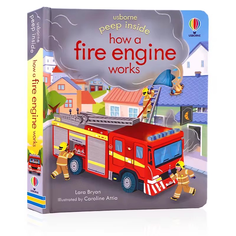 Usborne Yangın Söndürme Aracın - Kids Education Books incelemesi ve fiyatı