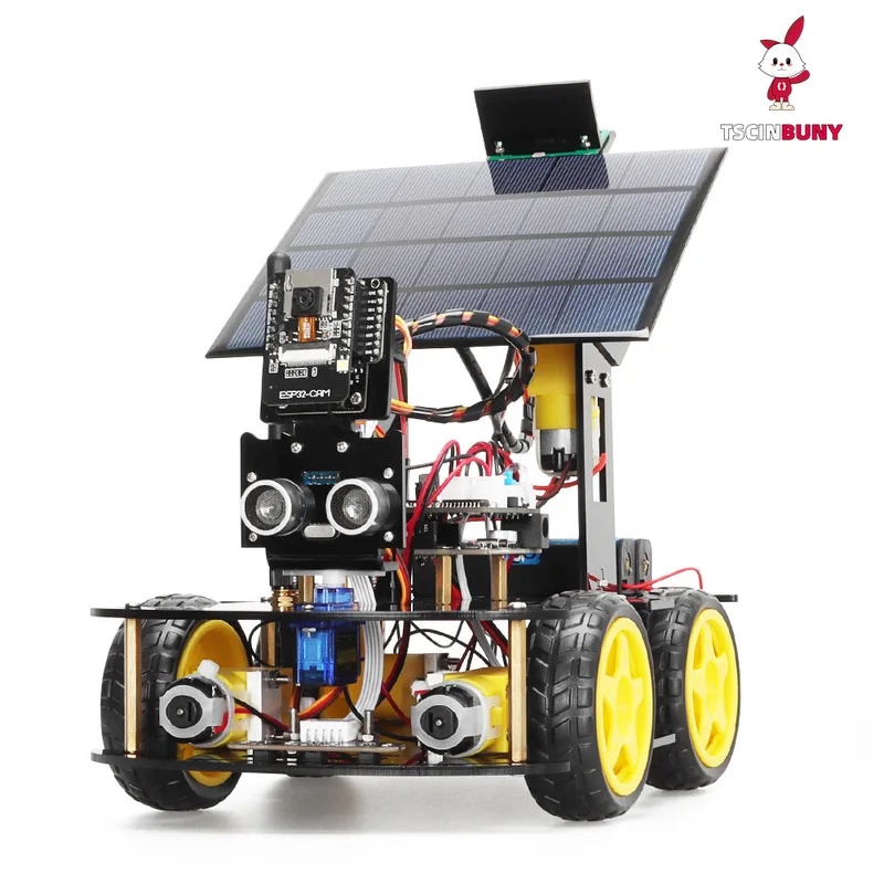 Güneş Enerjili ESP32 CAM Progr - Coding Robot Toy incelemesi ve fiyatı