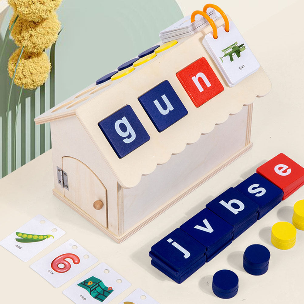 1 Set Alfabe Yazım Oyunu Ahşap - Kids Educational Games Learn English incelemesi ve fiyatı