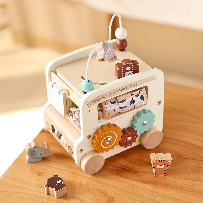 Montessori Ahşap Çocuk Oyuncak - Kids Educational Box incelemesi ve fiyatı