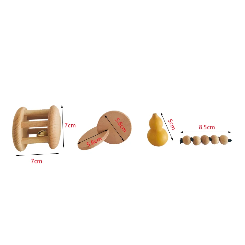 Montessori ahşap çan çıngırak  - Kids Educational Box incelemesi ve fiyatı