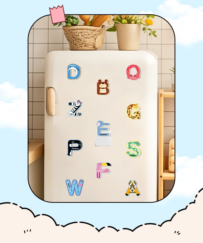 52 Adet Alfabe Manyetik Buzdol - Abc Kids Early Education incelemesi ve fiyatı