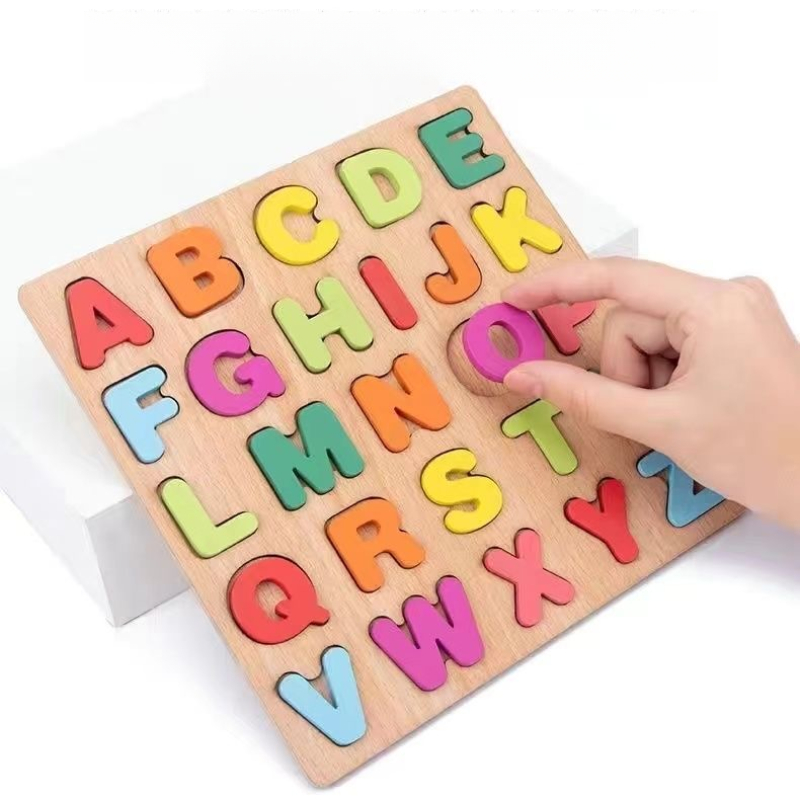 Ahşap Alfabe Bulmaca Tahtası N - Kids Education Alphabet Numbers incelemesi ve fiyatı