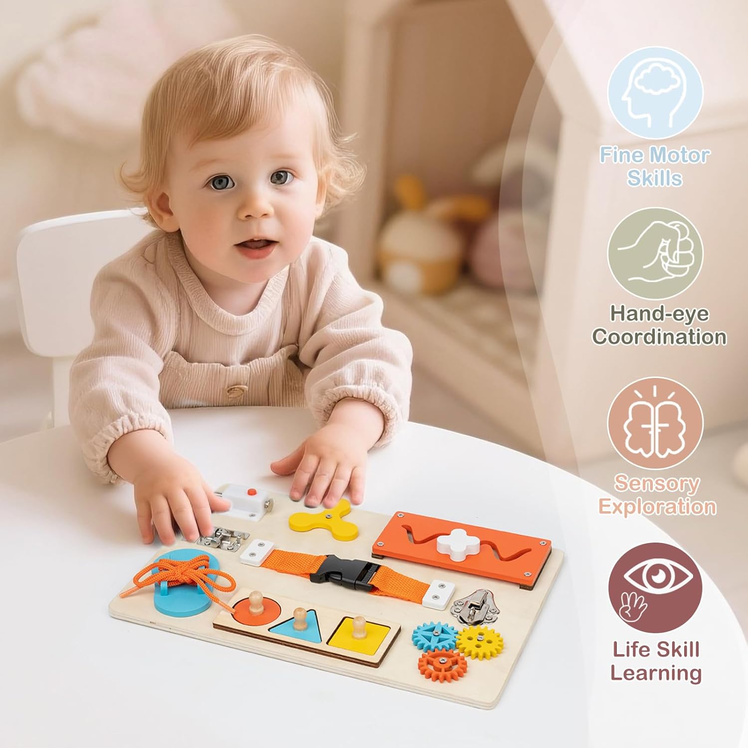 Montessori Etkinlik Panosu, Yü - Kids Educational Box incelemesi ve fiyatı