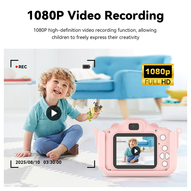 Çocuk Kamerası HD 1080P Ekranl - Kids Educational Videos incelemesi ve fiyatı