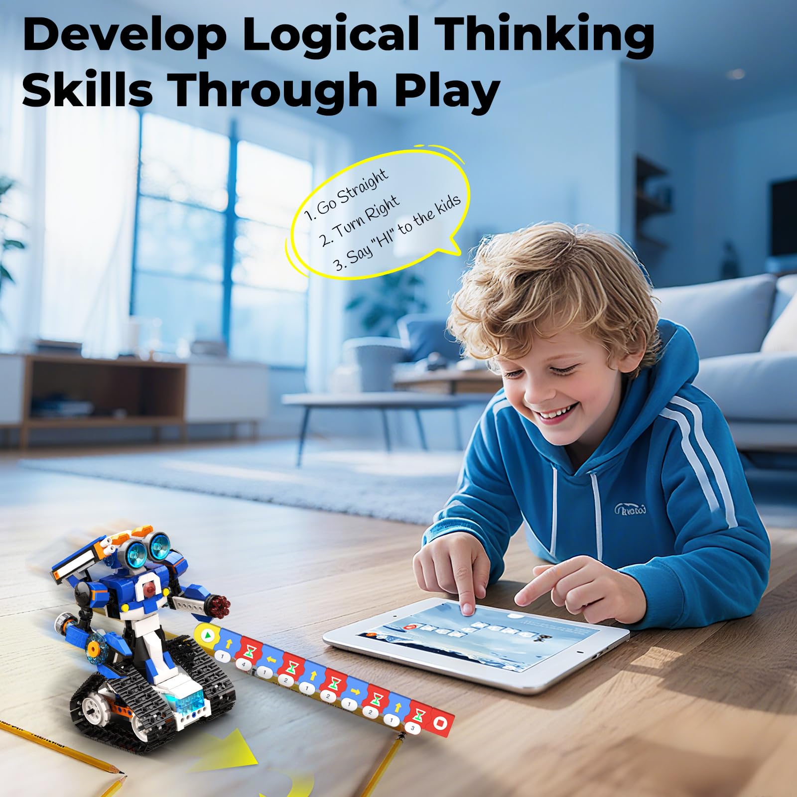 Apitor APP Kontrolü STEM Robot - Coding Robot Toy incelemesi ve fiyatı