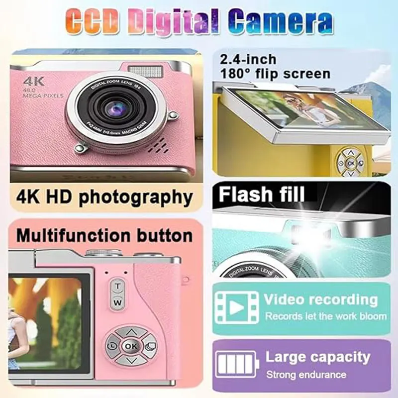 Dijital Kamera 8X Dijital Zoom - Kids Educational Videos incelemesi ve fiyatı