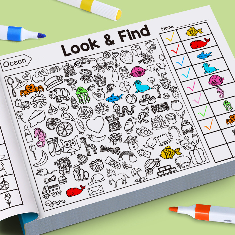 Çocuklar İçin Arama Aktivite K - Kids Education Books incelemesi ve fiyatı