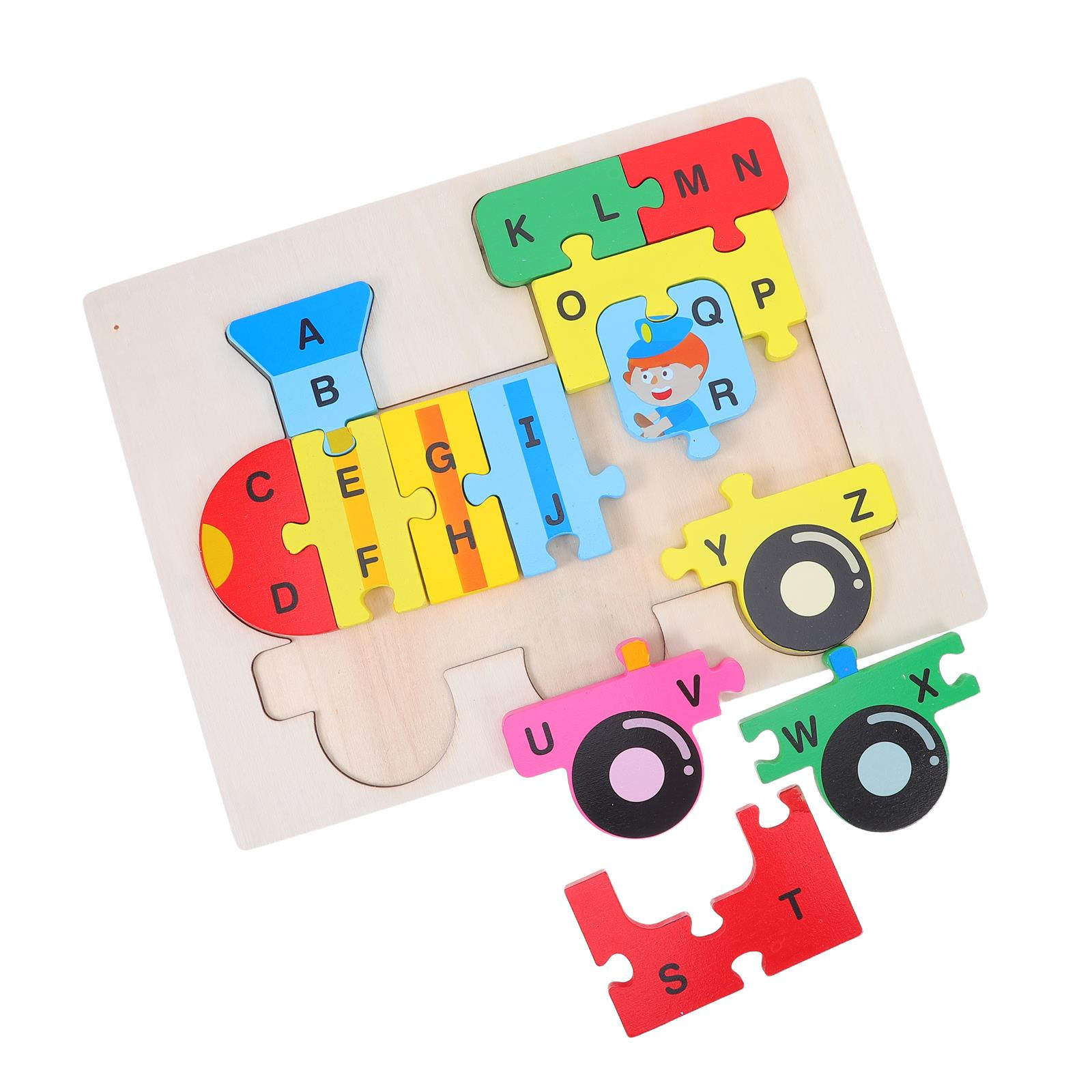 1 Set Ahşap Abc Tren Bulmacası - Abc Kids Early Education incelemesi ve fiyatı