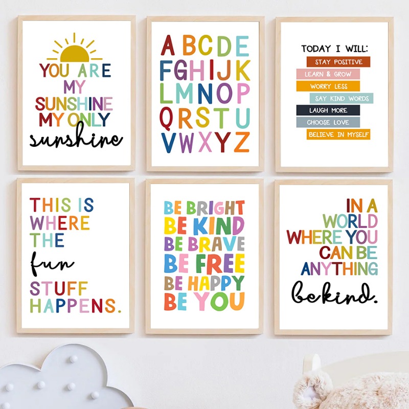 İngilizce Eğitim Posteri Alfab - Kids Education Alphabet Numbers incelemesi ve fiyatı